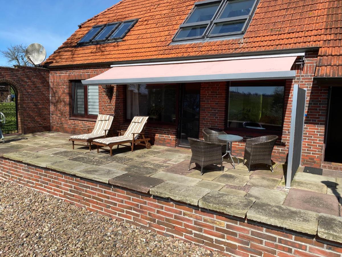 Funnys Deichblick Apartamento Butjadingen Exterior foto